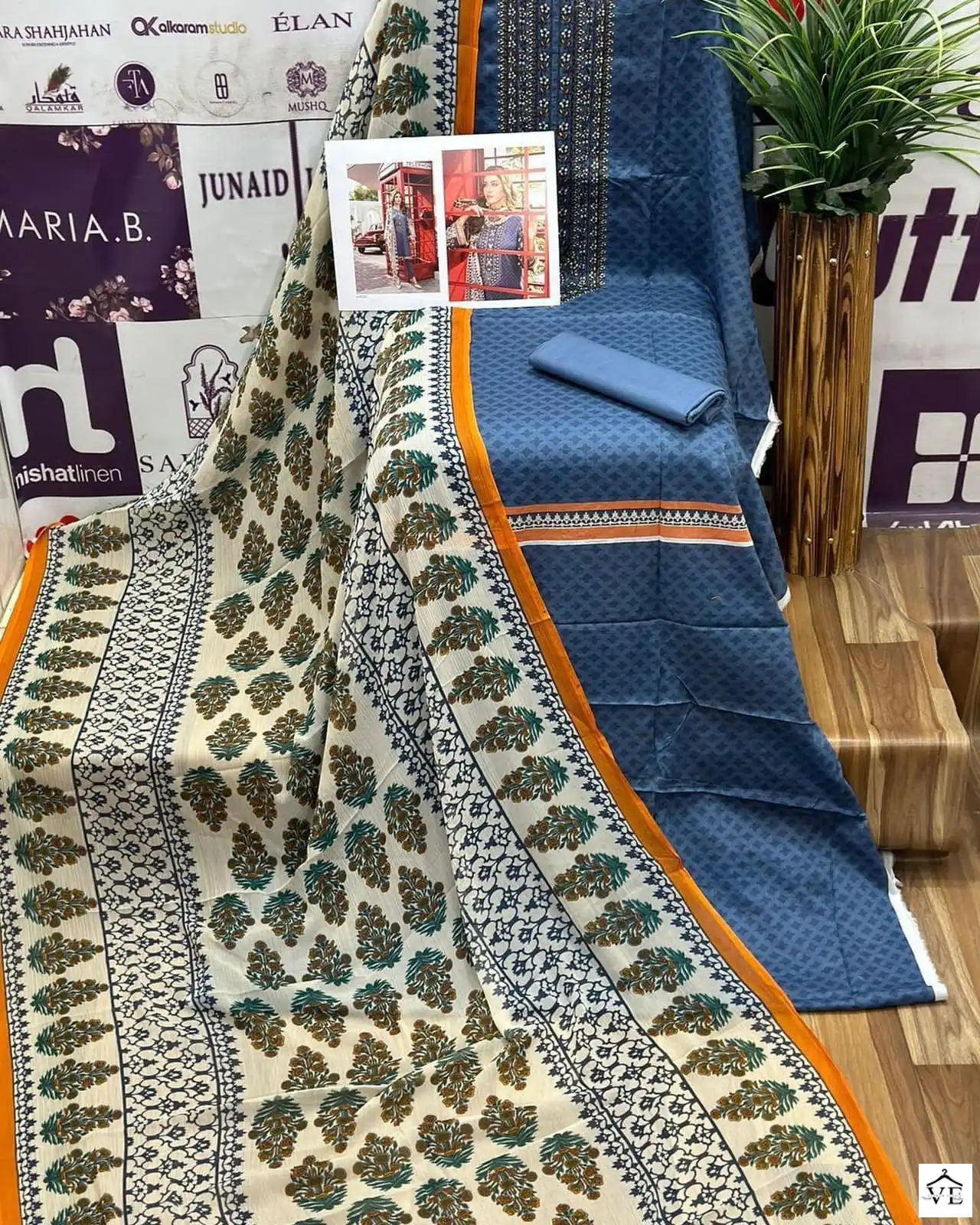 Tawakkal Tehzeeb Lawn Digital Printed Wholesale Original Pakistani Salwar Suit Catalog — Wholesale Salwar Suits, MPA wholesale from Surat — view 13