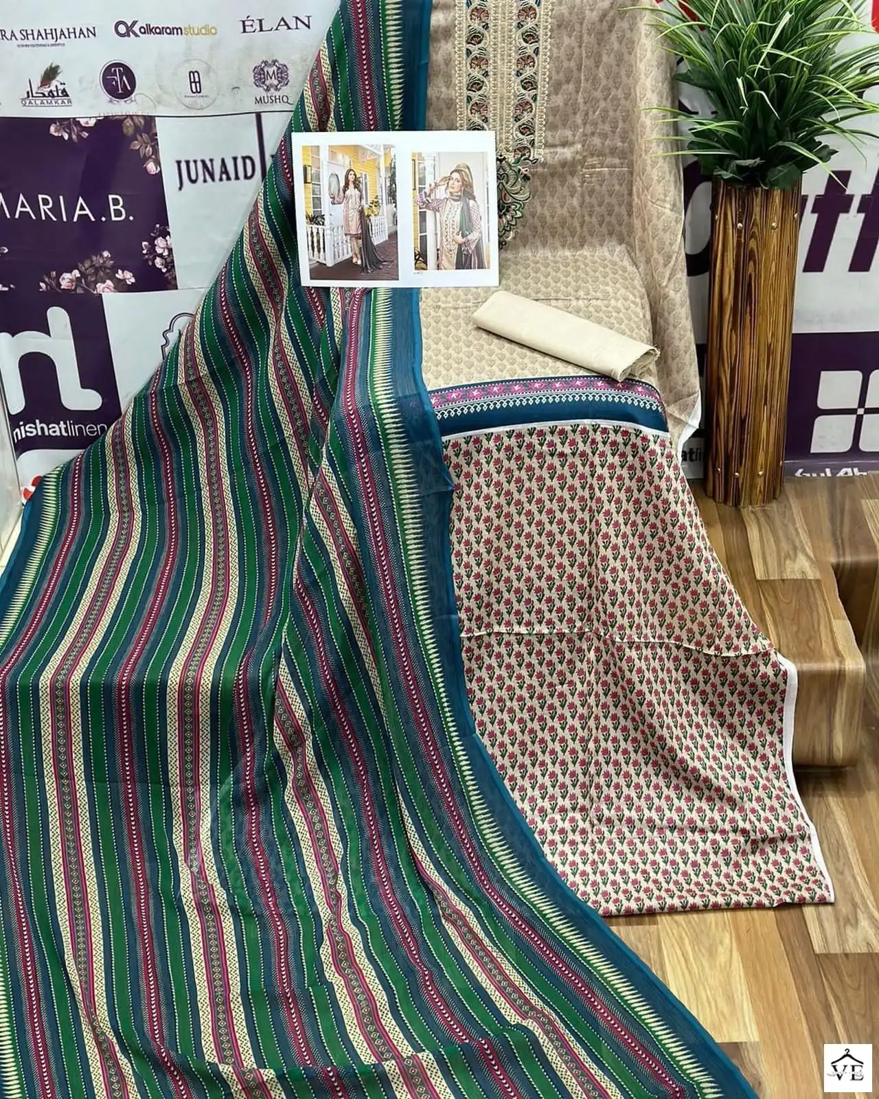 Tawakkal Tehzeeb Lawn Digital Printed Wholesale Original Pakistani Salwar Suit Catalog — Wholesale Salwar Suits, MPA wholesale from Surat — view 14