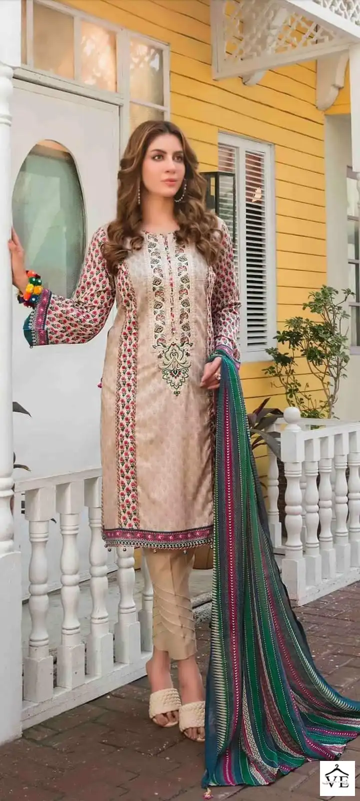 Tawakkal Tehzeeb Lawn Digital Printed Wholesale Original Pakistani Salwar Suit Catalog — Wholesale Salwar Suits, MPA wholesale from Surat — view 3