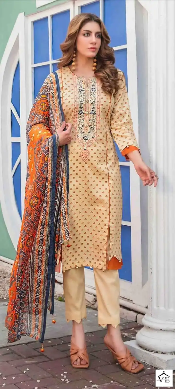 Tawakkal Tehzeeb Lawn Digital Printed Wholesale Original Pakistani Salwar Suit Catalog — Wholesale Salwar Suits, MPA wholesale from Surat — view 4