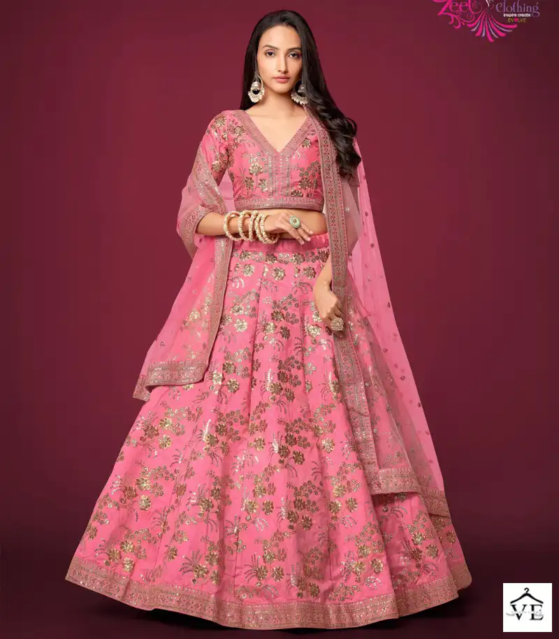 Zeel The Modern Vibes Vol 2 Slub Silk Wholesale Lehenga Catalog