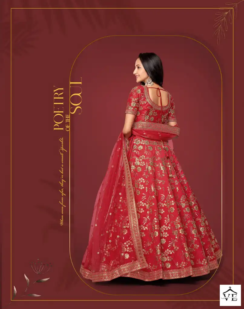 Zeel The Modern Vibes Vol 2 Slub Silk Wholesale Lehenga Catalog - Image 5