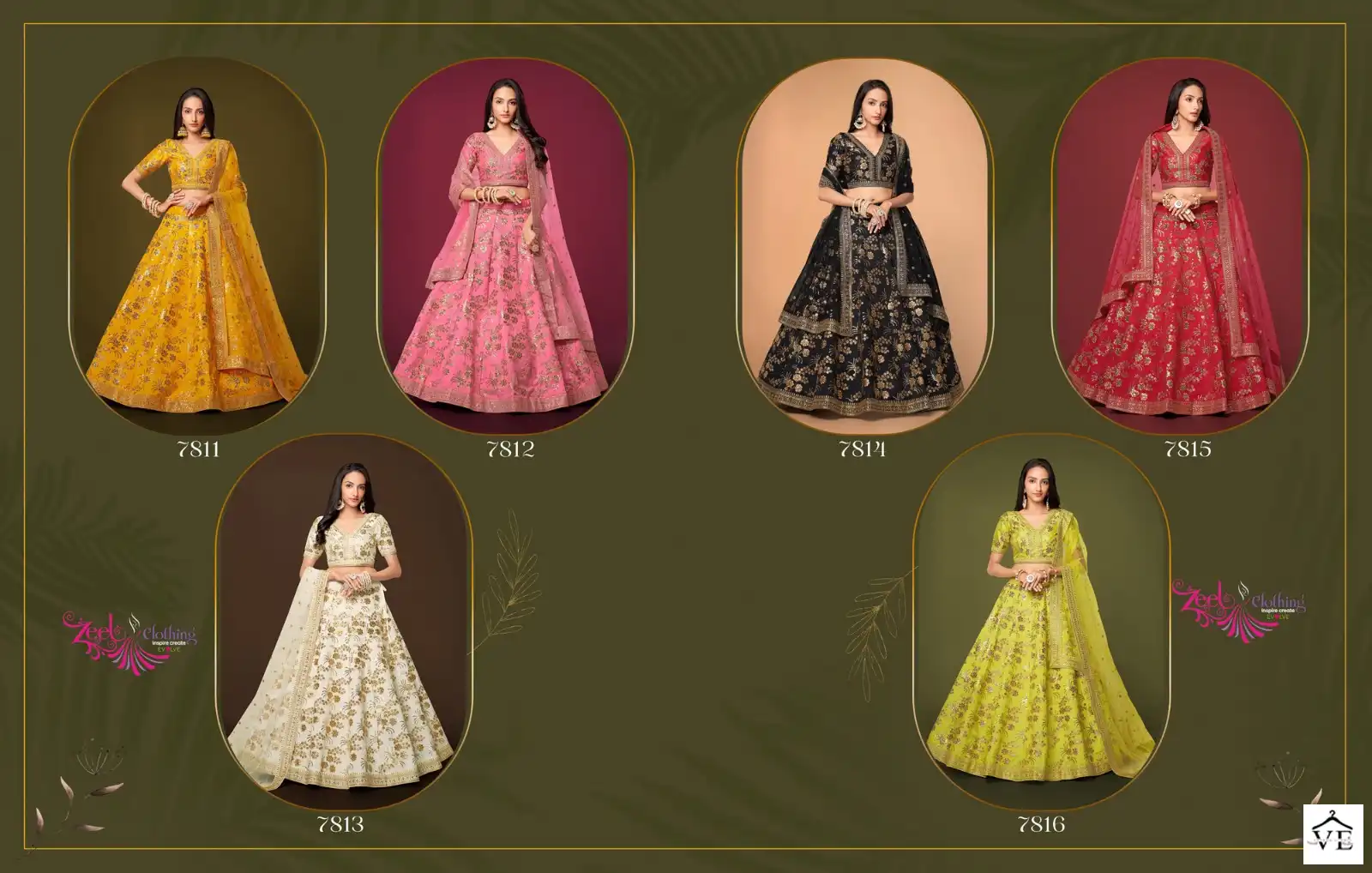 Zeel The Modern Vibes Vol 2 Slub Silk Wholesale Lehenga Catalog - Image 7