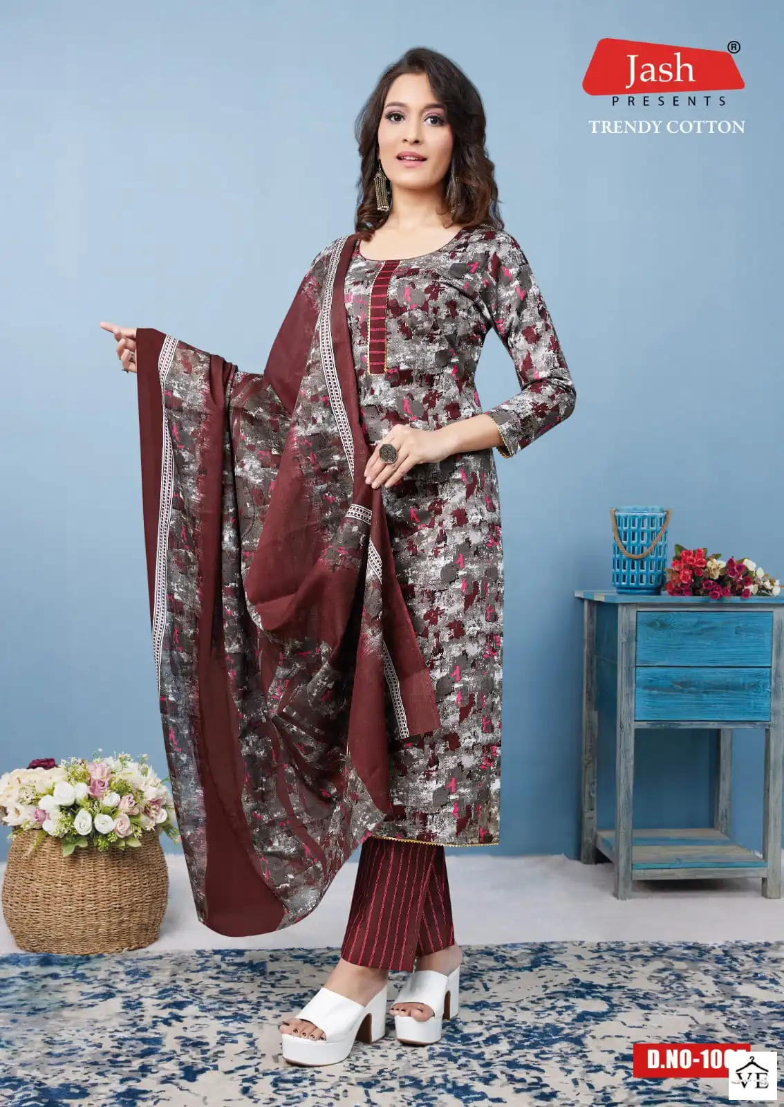 Jash Trendy Cotton Vol 1 Pure Cotton Wholesale Readymade Suits Catalog — Wholesale Salwar Suits, MPA wholesale from Surat - Gallery Image 5