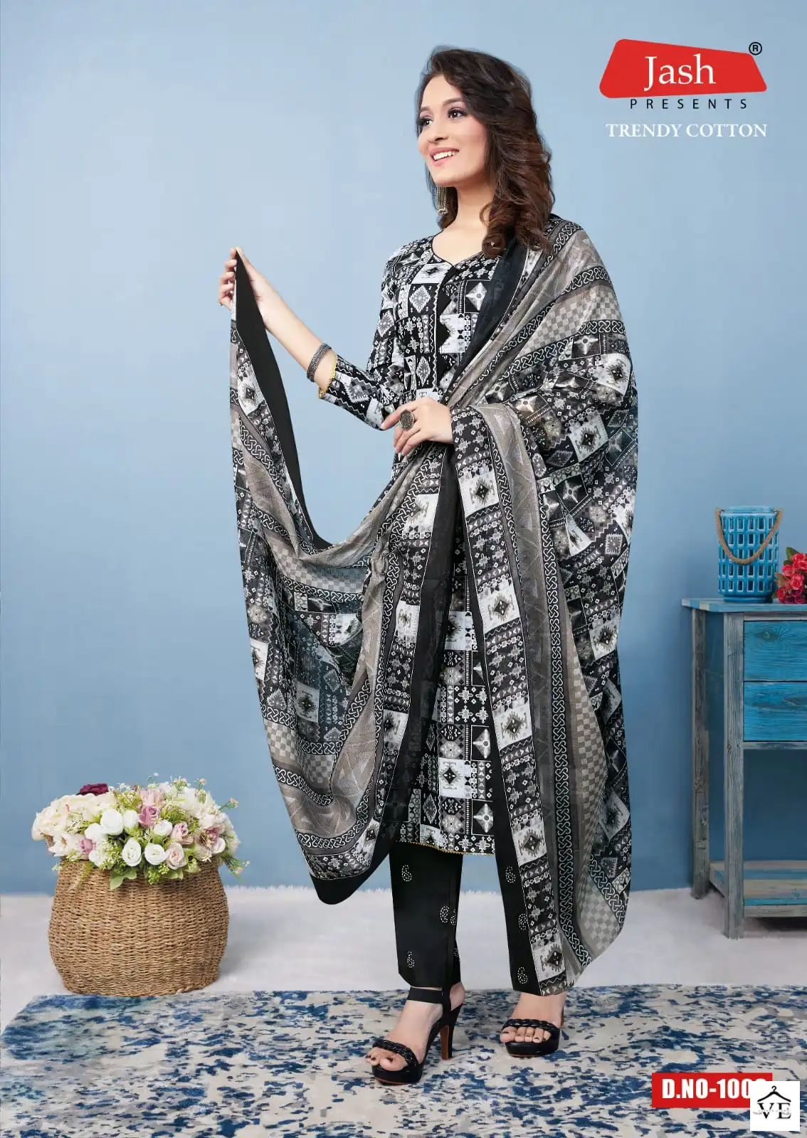 Jash Trendy Cotton Vol 1 Pure Cotton Wholesale Readymade Suits Catalog — Wholesale Salwar Suits, MPA wholesale from Surat - Gallery Image 6