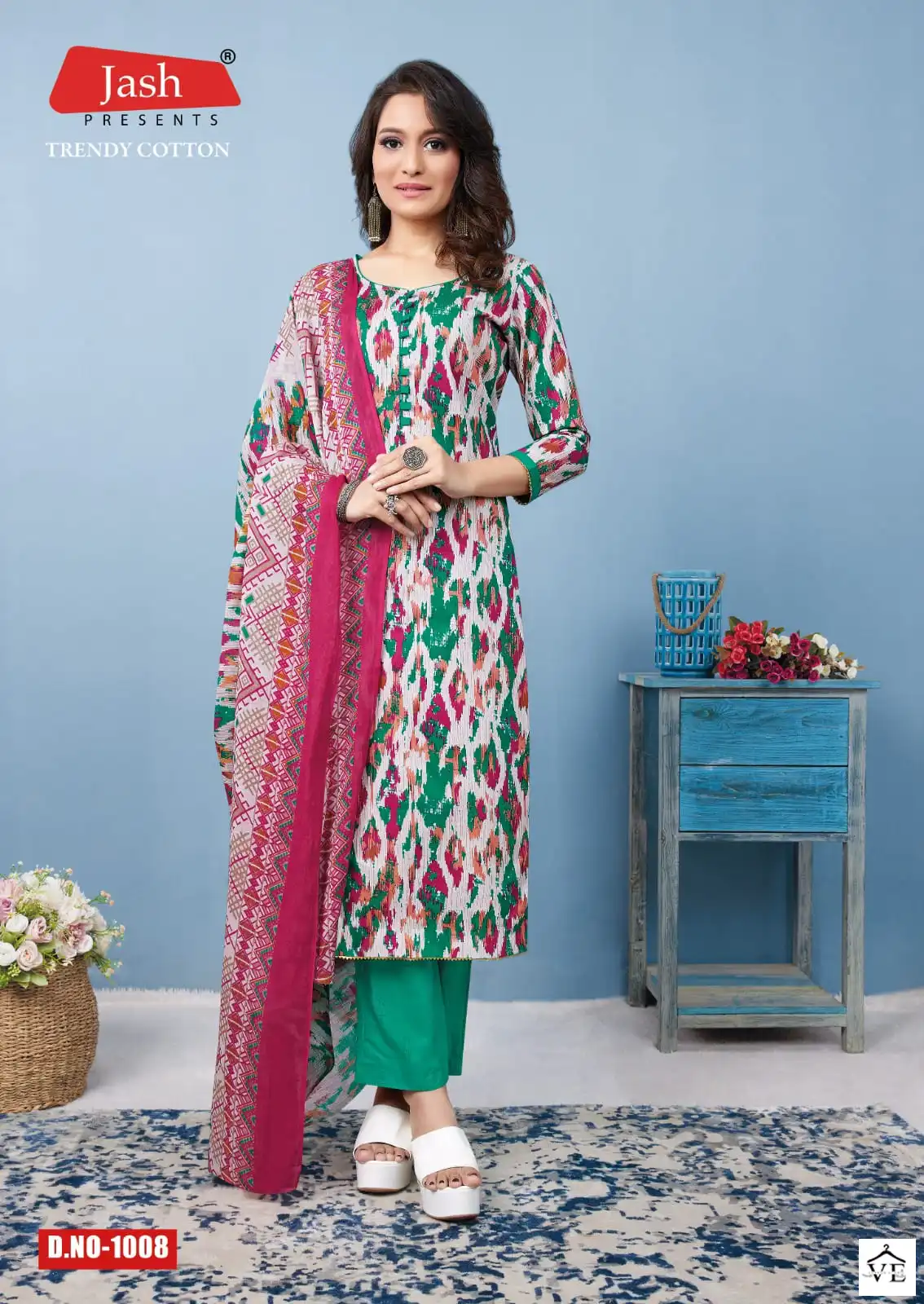 Jash Trendy Cotton Vol 1 Pure Cotton Wholesale Readymade Suits Catalog — Wholesale Salwar Suits, MPA wholesale from Surat - Gallery Image 9