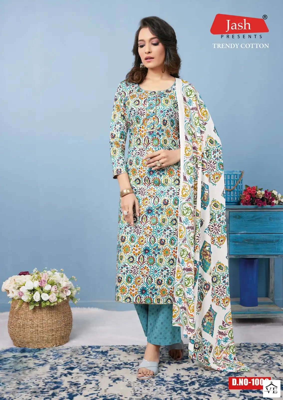Jash Trendy Cotton Vol 1 Pure Cotton Wholesale Readymade Suits Catalog — Wholesale Salwar Suits, MPA wholesale from Surat - Gallery Image 10