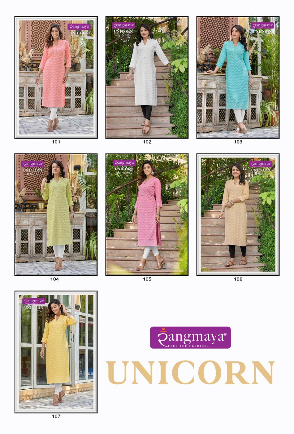 Vardan Ethnic Unicorn Cotton Wholesale Fancy Kurtis Catalog — Wholesale Kurtis, MPA wholesale from Surat — view 8