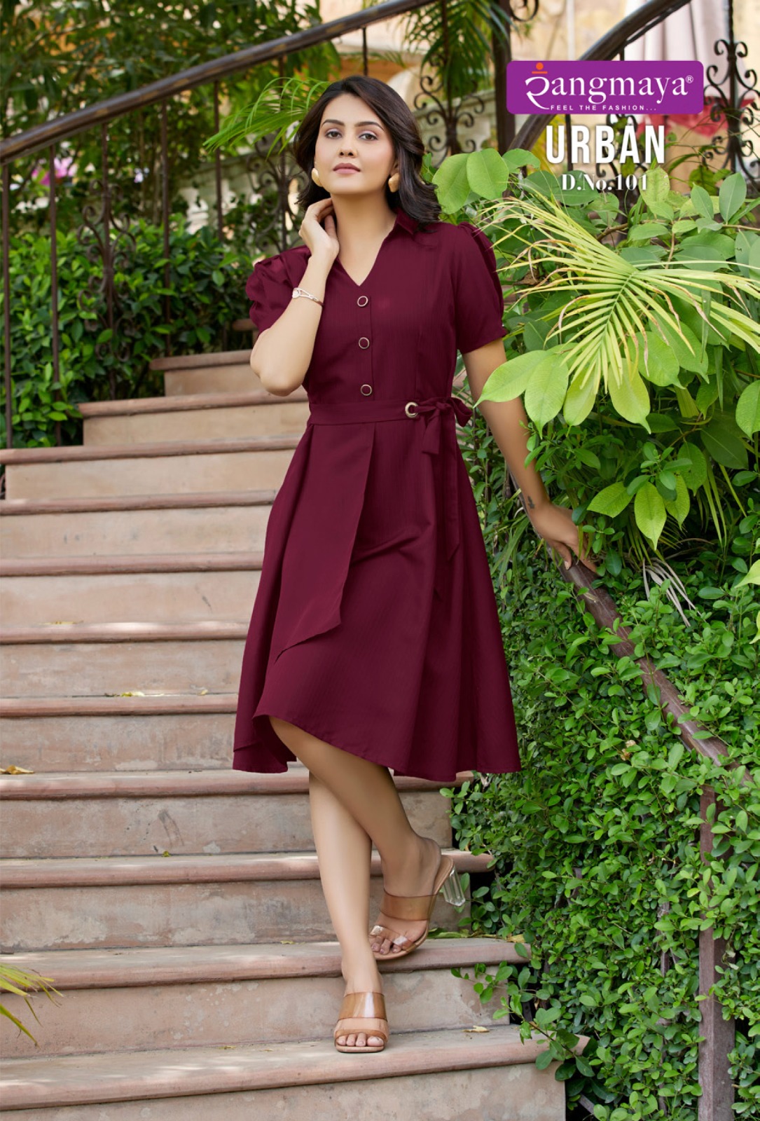 Rangmaya Urban Bombay Imported Wholesale Long Kurtis Catalog — Wholesale Kurtis, MPA wholesale from Surat — view 2