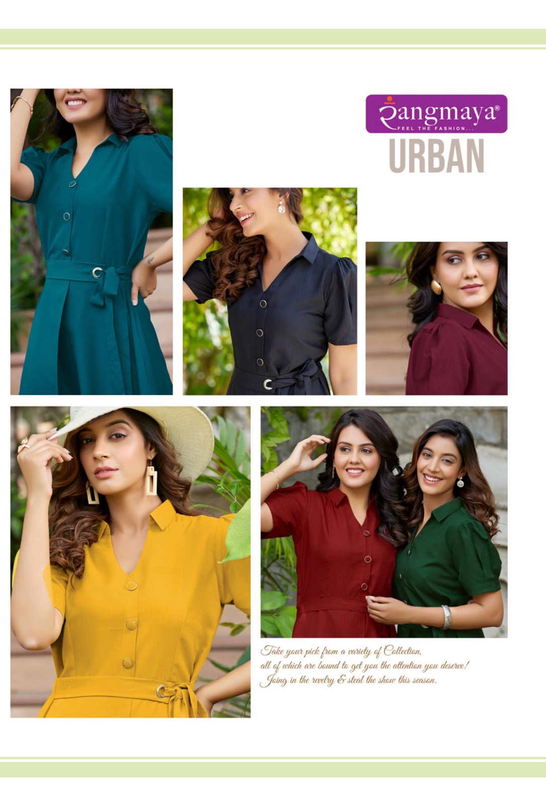 Rangmaya Urban Bombay Imported Wholesale Long Kurtis Catalog — Wholesale Kurtis, MPA wholesale from Surat — view 9