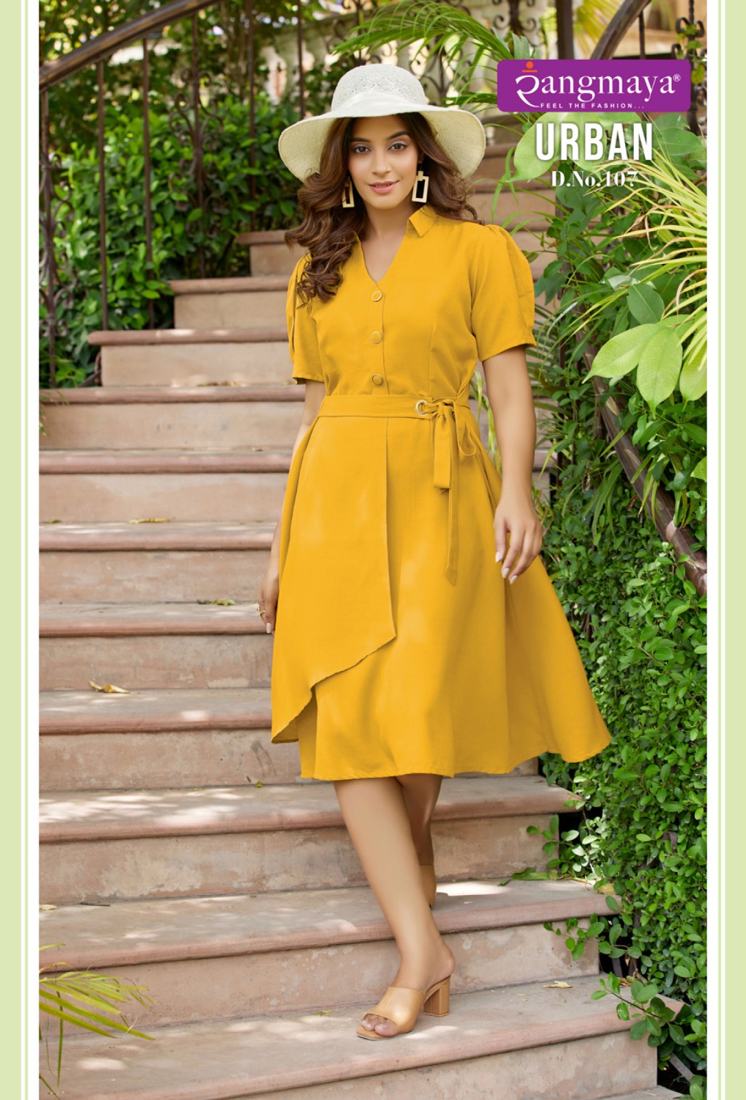 Rangmaya Urban Bombay Imported Wholesale Long Kurtis Catalog — Wholesale Kurtis, MPA wholesale from Surat — view 7
