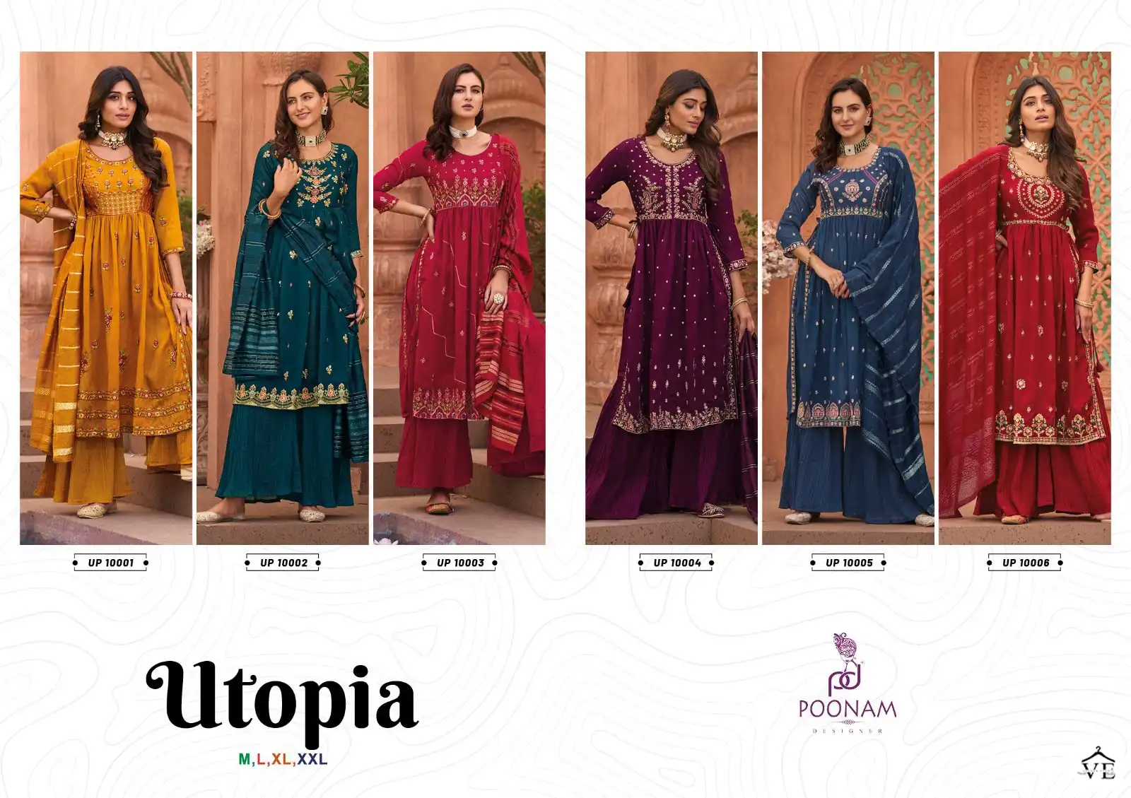 Poonam Designer Utopia Pure Vichitra Wholesale Designer Readymade Salwar Suit Catalog — Wholesale Salwar Suits, MPA wholesale from Surat — view 2