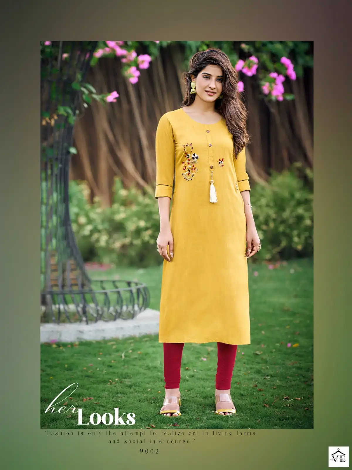 Parra Studio Vastram Vol 9 Pure Rayon Sulb 14 Kg Wholesale Kurtis Catalog — Wholesale Kurtis, MPA wholesale from Surat - Gallery Image 3