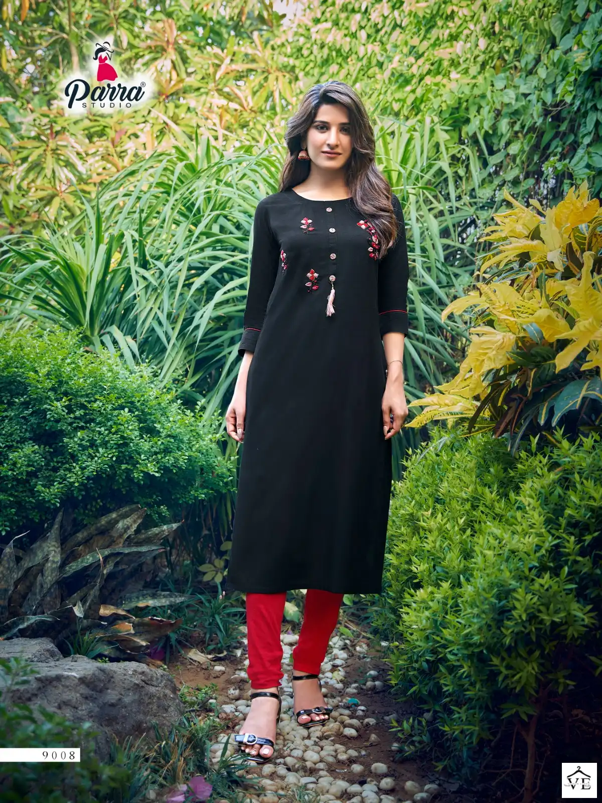 Parra Studio Vastram Vol 9 Pure Rayon Sulb 14 Kg Wholesale Kurtis Catalog — Wholesale Kurtis, MPA wholesale from Surat - Gallery Image 7