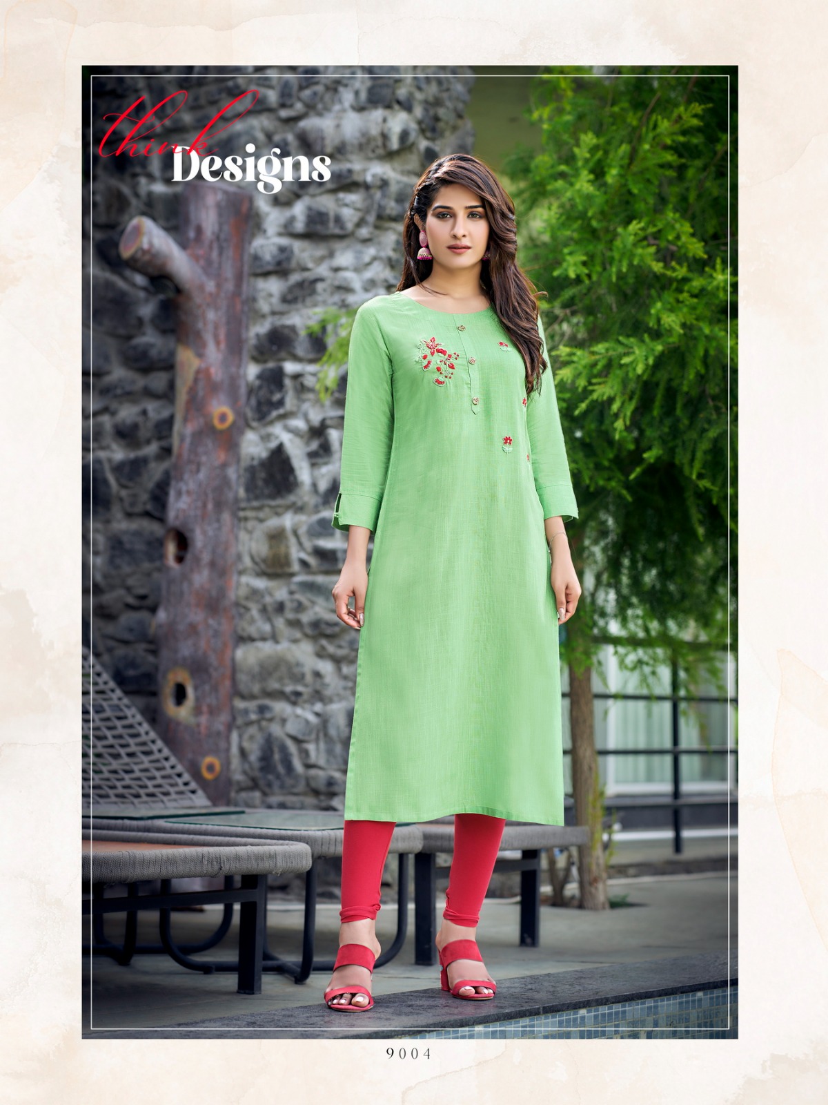 Parra Studio Vastram Vol 9 Rayon Wholesale Designer Kurtis Catalog — Wholesale Kurtis, MPA wholesale from Surat - Gallery Image 4