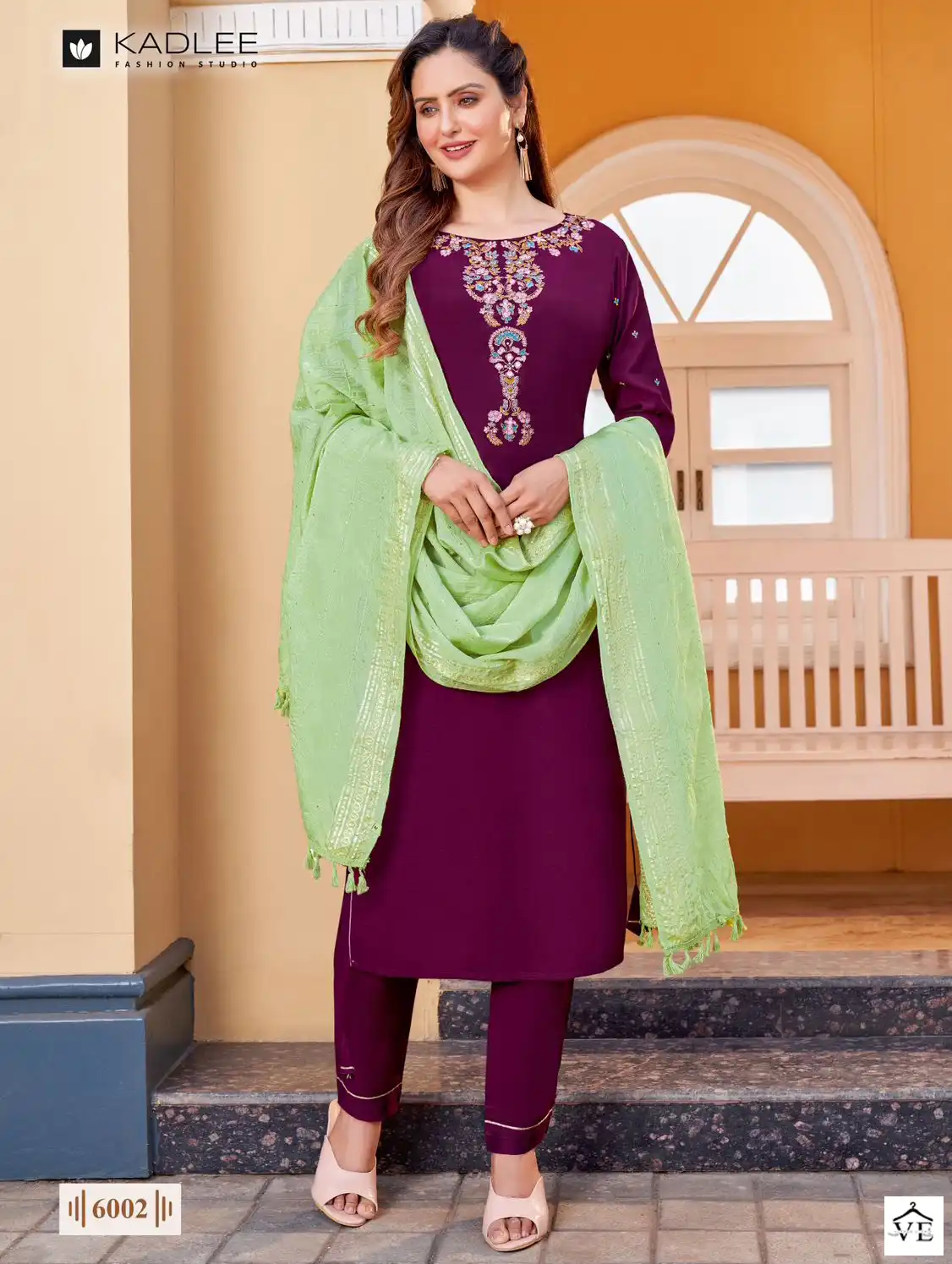 Kadlee Vedanta Viscose Weaving Wholesale Readymade Salwar Suit Catalog — Wholesale Salwar Suits, Kadlee Fashion Studio wholesale from Surat — view 1