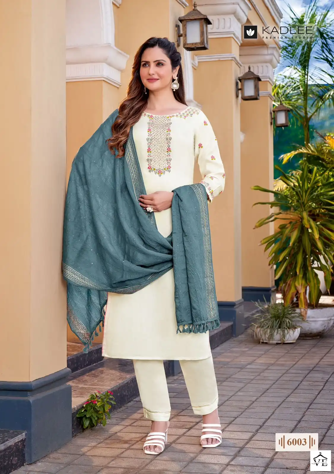 Kadlee Vedanta Viscose Weaving Wholesale Readymade Salwar Suit Catalog — Wholesale Salwar Suits, Kadlee Fashion Studio wholesale from Surat — Photo 2