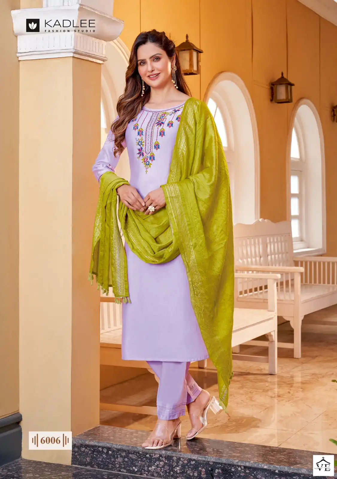 Kadlee Vedanta Viscose Weaving Wholesale Readymade Salwar Suit Catalog — Wholesale Salwar Suits, Kadlee Fashion Studio wholesale from Surat — Photo 3