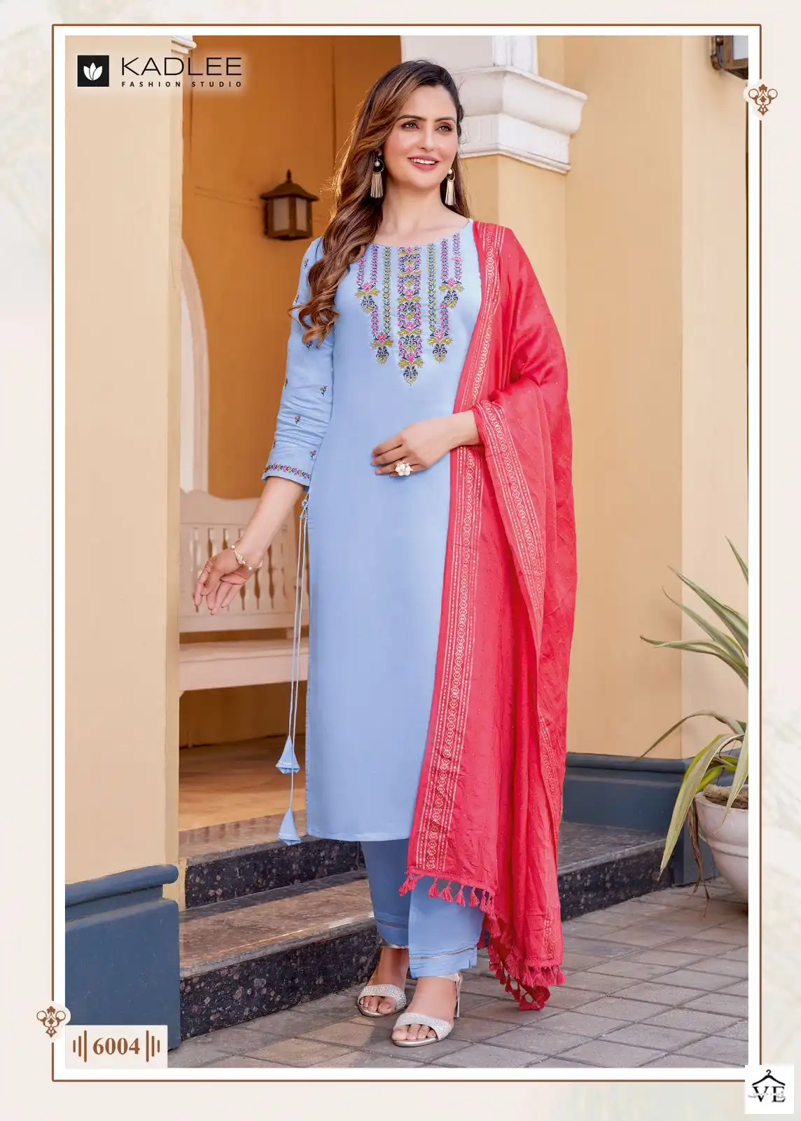 Kadlee Vedanta Viscose Weaving Wholesale Readymade Salwar Suit Catalog — Wholesale Salwar Suits, Kadlee Fashion Studio wholesale from Surat — Photo 4