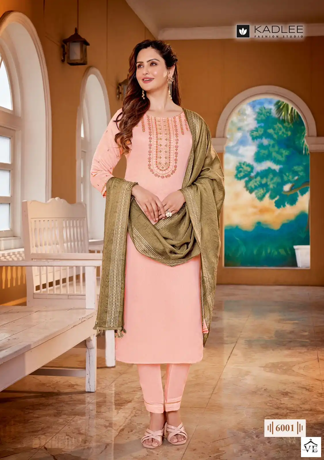 Kadlee Vedanta Viscose Weaving Wholesale Readymade Salwar Suit Catalog — Wholesale Salwar Suits, Kadlee Fashion Studio wholesale from Surat — Photo 6