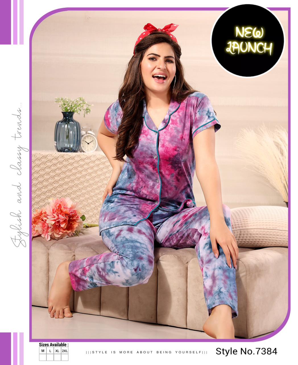 Vardan Ethnic Summer Special Vol 485 Hosiery Cotton Wholesale Night Suits Catalog — Wholesale, MPA wholesale from Surat — view 2