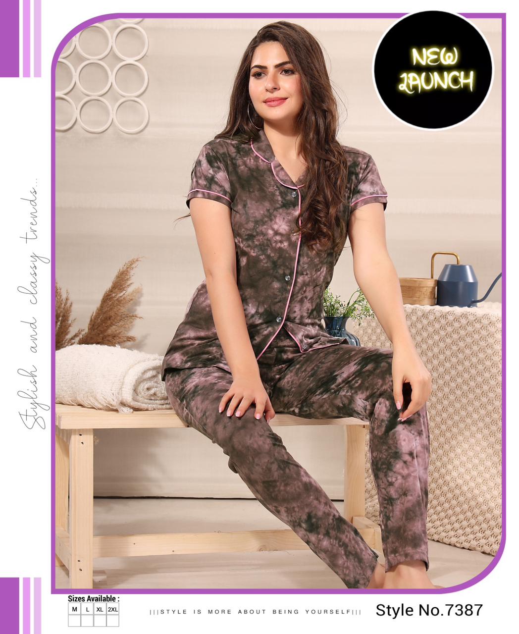 Vardan Ethnic Summer Special Vol 485 Hosiery Cotton Wholesale Night Suits Catalog — Wholesale, MPA wholesale from Surat — view 5