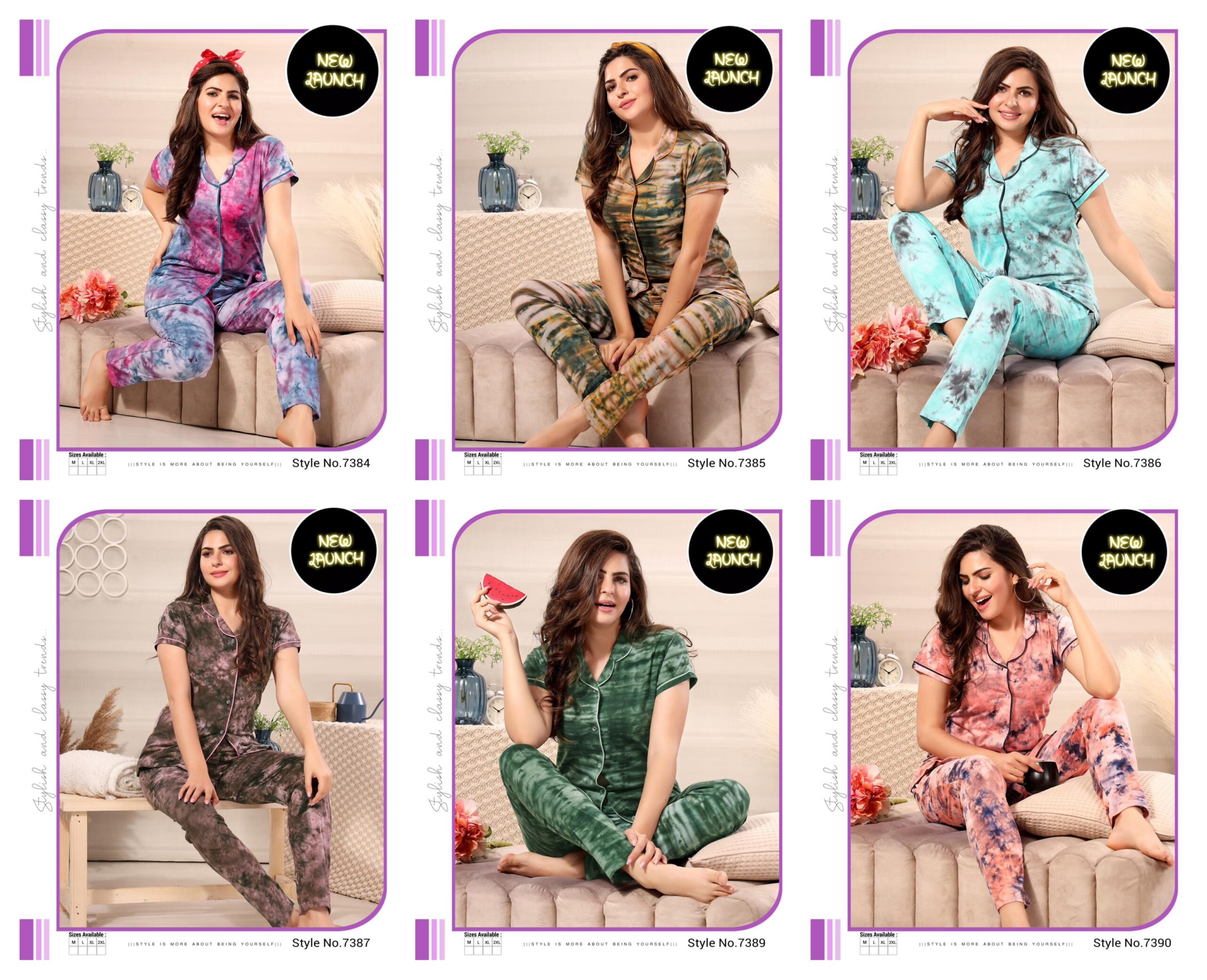 Vardan Ethnic Summer Special Vol 485 Hosiery Cotton Wholesale Night Suits Catalog — Wholesale, MPA wholesale from Surat — view 7