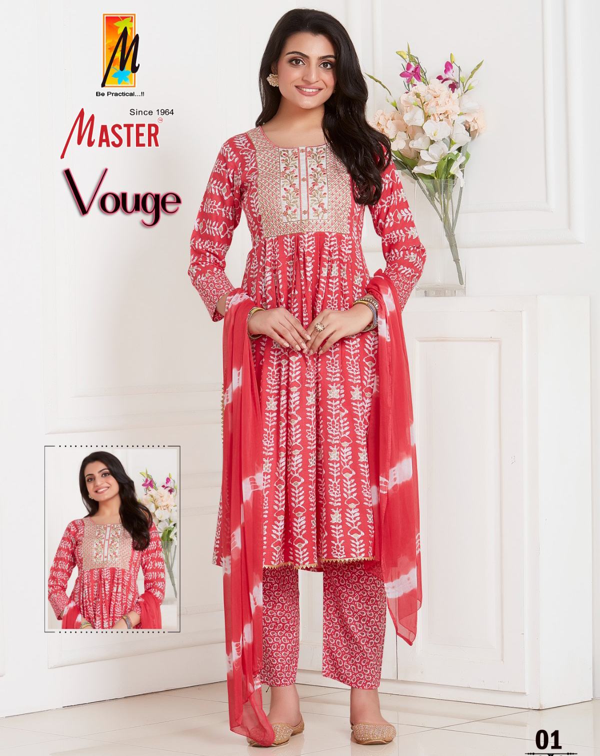 Master Vouge Rayon Wholesale Readymade Salwar Suits Catalog — Wholesale Salwar Suits, MPA wholesale from Surat — view 1