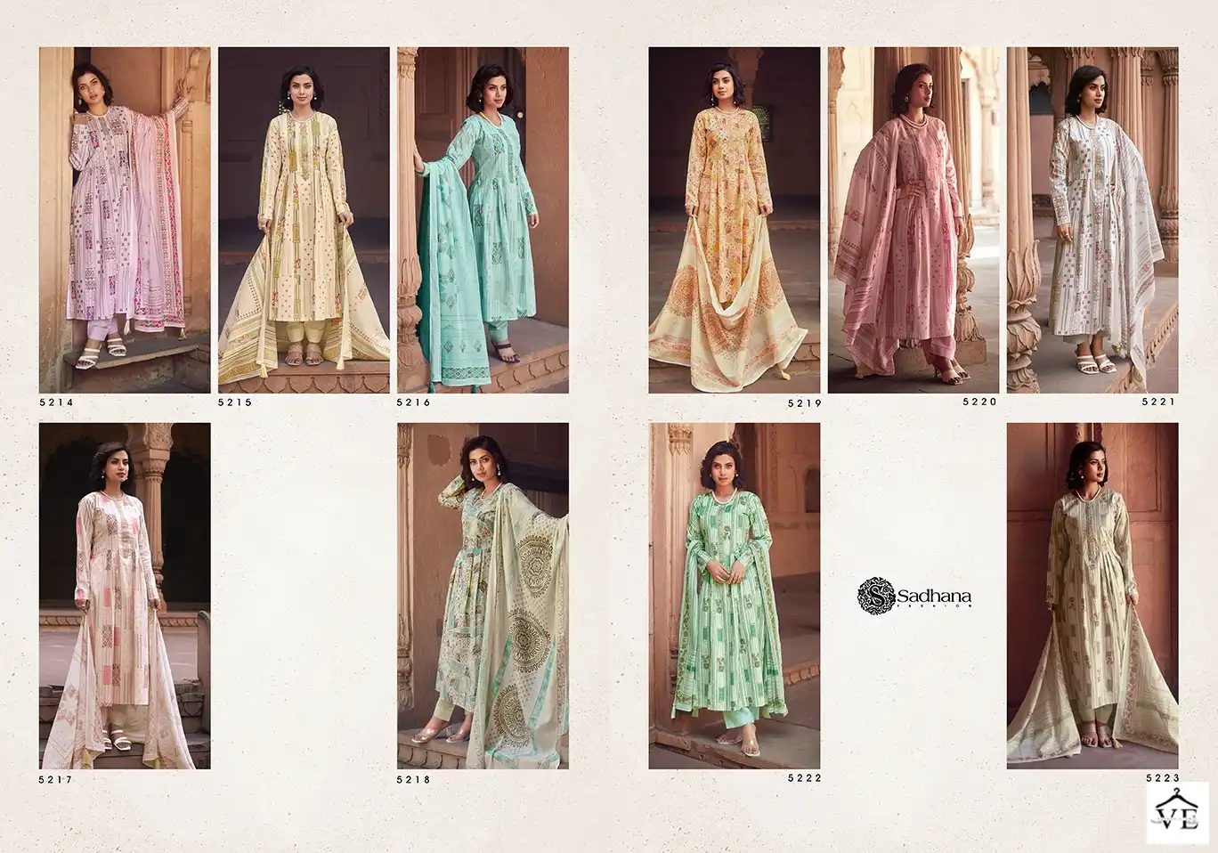 Sadhana Warli Art Pure Lawn Cotton Wholesale Designer Salwar Suit Catalog — Wholesale Salwar Suits, MPA wholesale from Surat — view 13