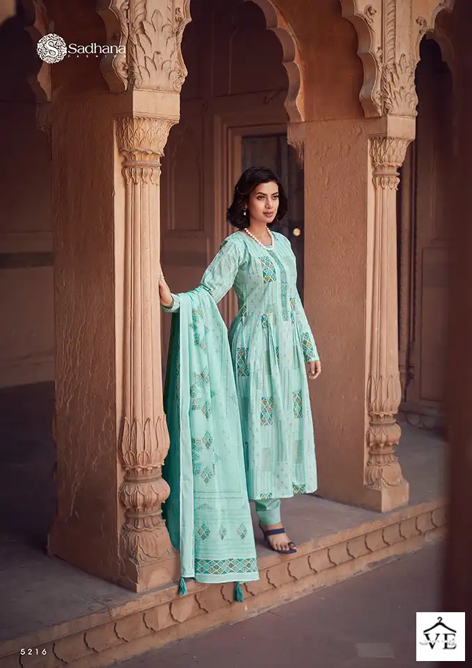 Sadhana Warli Art Pure Lawn Cotton Wholesale Designer Salwar Suit Catalog — Wholesale Salwar Suits, MPA wholesale from Surat - Gallery Image 3