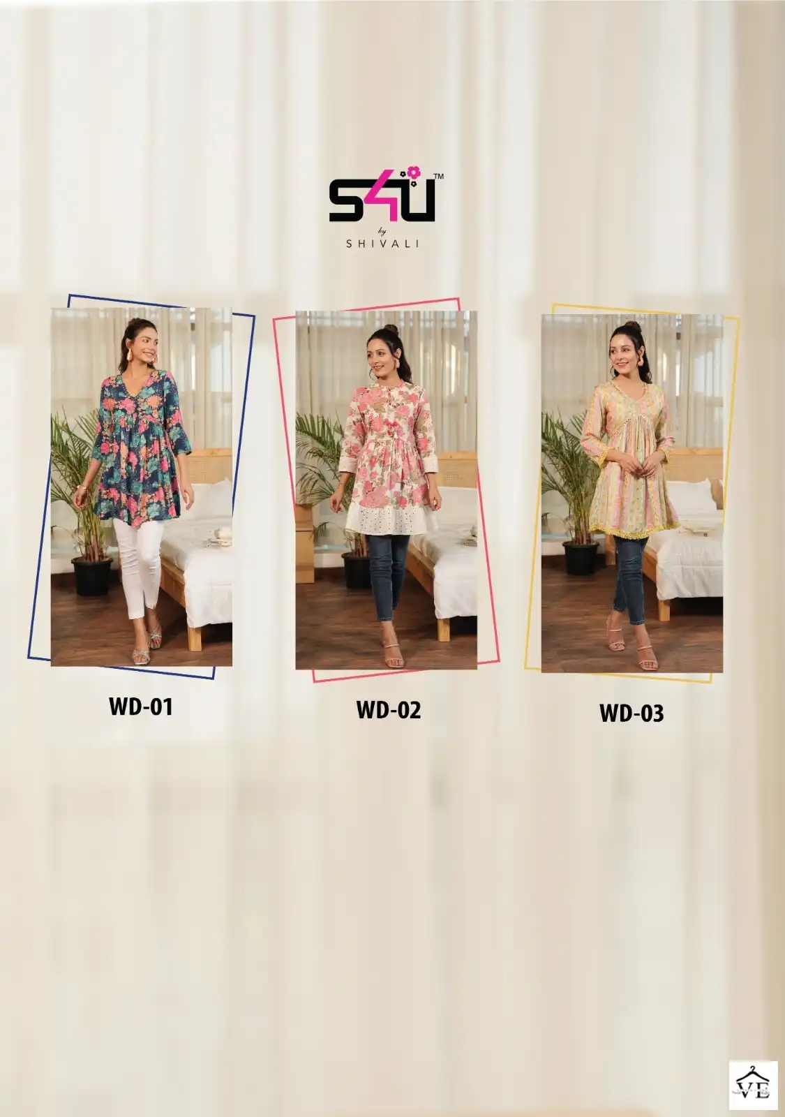 S4U We-Desi Cotton & Premium Rayon Wholesale Fancy Western Top Catalog — Wholesale Kurtis, MPA wholesale from Surat - Gallery Image 7