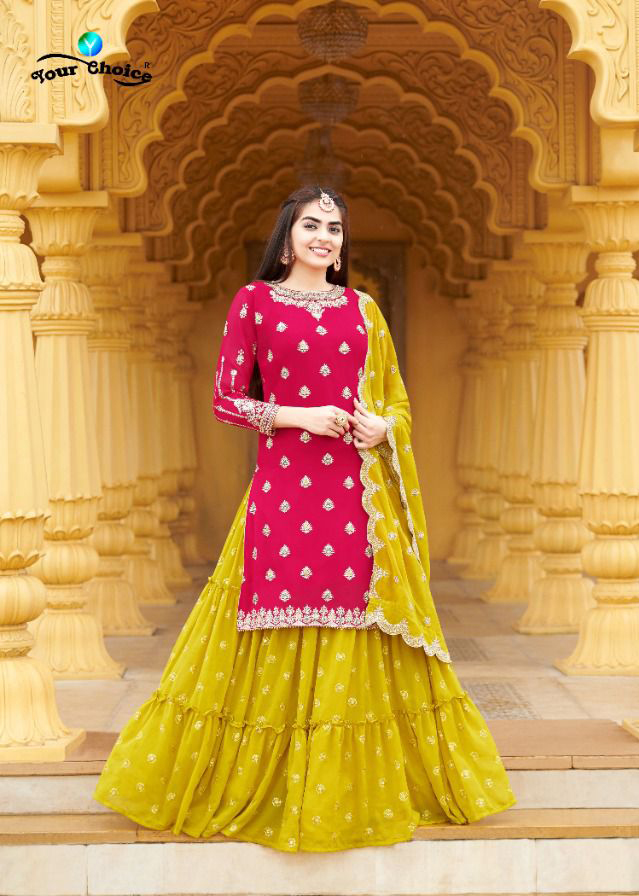 Your Choice Woup Georgette Wholesale Designer Salwar Suit Catalog — Wholesale Salwar Suits, MPA wholesale from Surat - Gallery Image 2