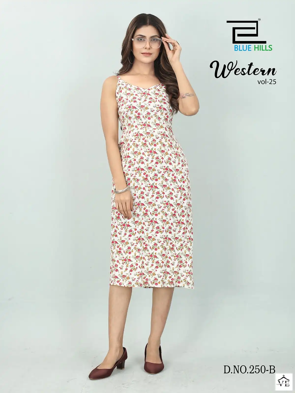 Blue Hills Western Vol 25 Rayon 14 Kg Wholesale Western Kurti Catalog — Wholesale Kurtis, MPA wholesale from Surat - Gallery Image 4