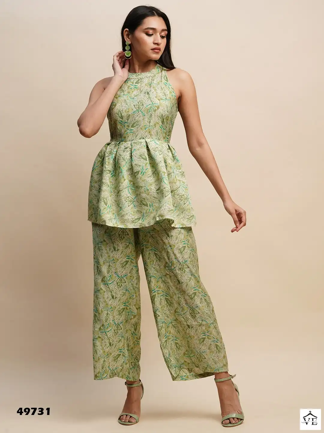 Mahotsav Shivani Vol 4 Poly Rayon Wholesale Co-Ord Set Catalog — Wholesale Kurtis, MPA wholesale from Surat — view 2