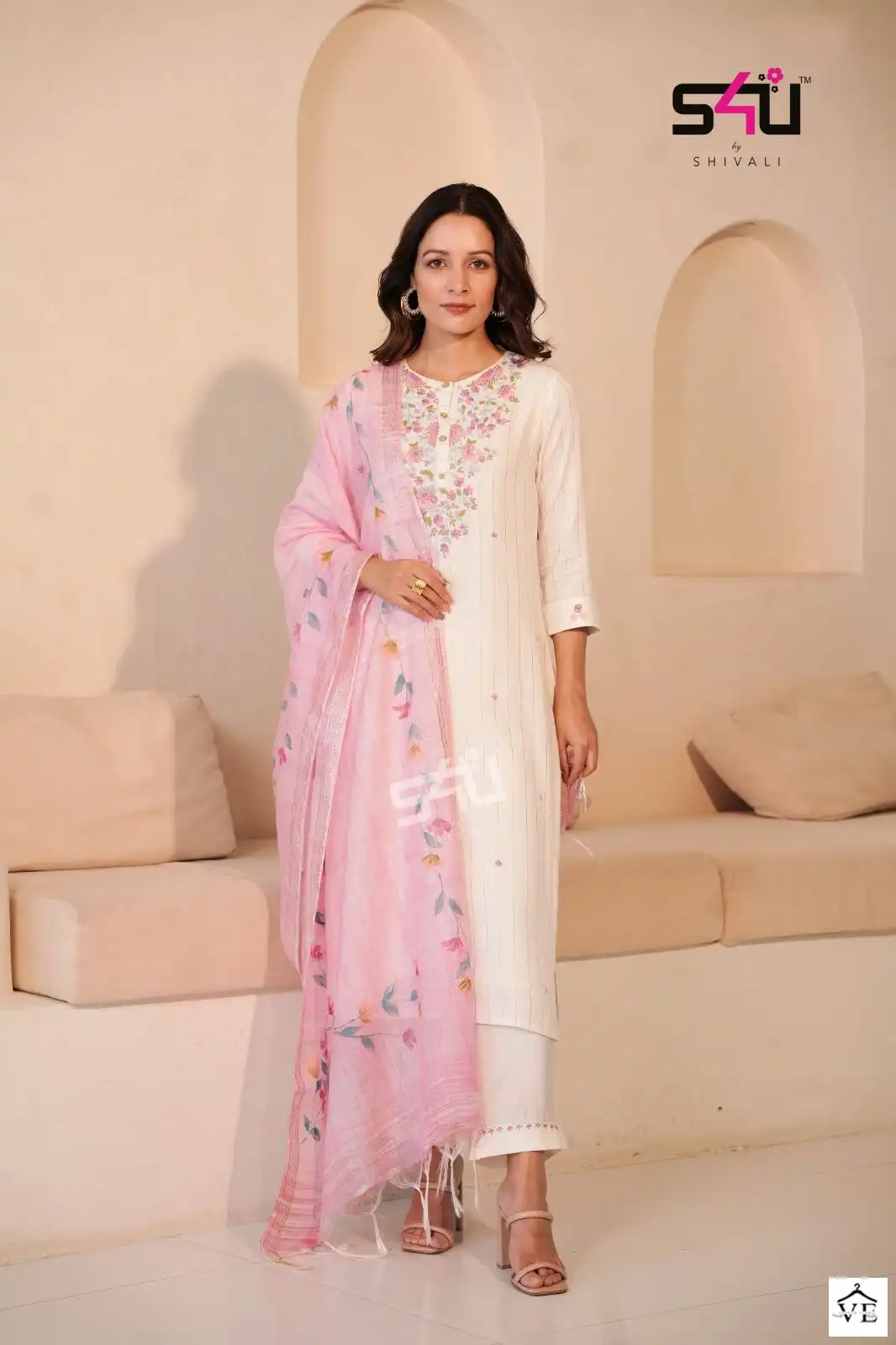 S4U Womaniya Liquid Viscose Slub Wholesale Readymade Suits Catalog — Wholesale Salwar Suits, MPA wholesale from Surat - Gallery Image 5