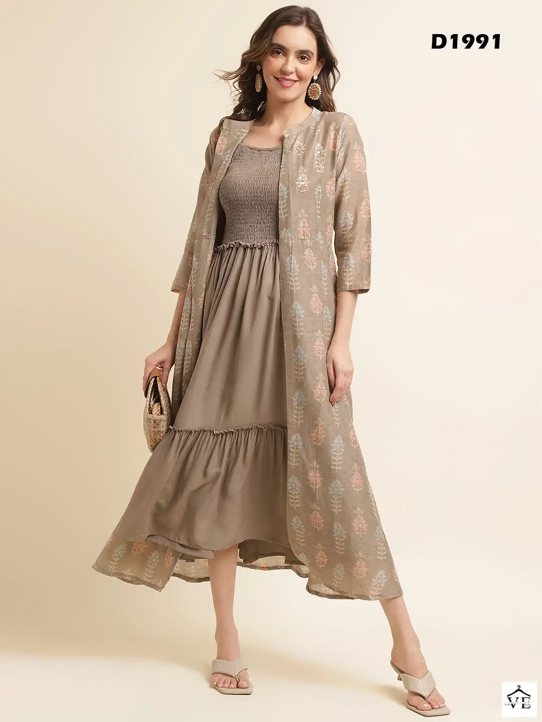 Mahotsav Yukti Vol 3 Cotton Wholesale Kurti With Shrug Catalog — Wholesale Kurtis, MPA wholesale from Surat — view 3