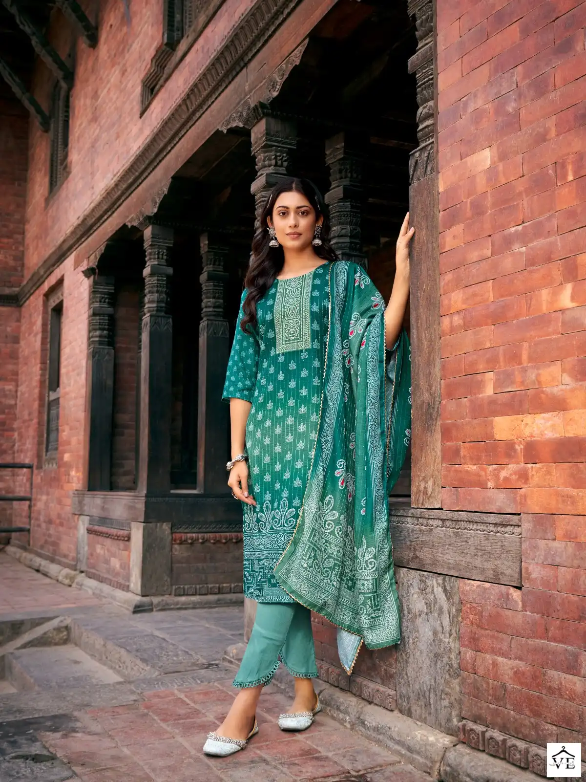 Wanna Zaheen Vol 3 Fancy Chanderi Wholesale Readymade Suits Catalog — Wholesale Salwar Suits, MPA wholesale from Surat - Gallery Image 2