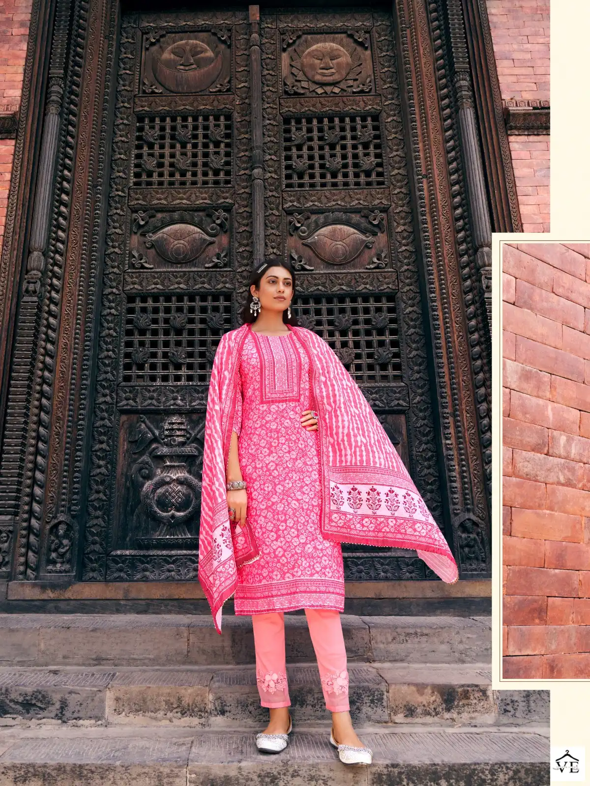 Wanna Zaheen Vol 3 Fancy Chanderi Wholesale Readymade Suits Catalog — Wholesale Salwar Suits, MPA wholesale from Surat - Gallery Image 3
