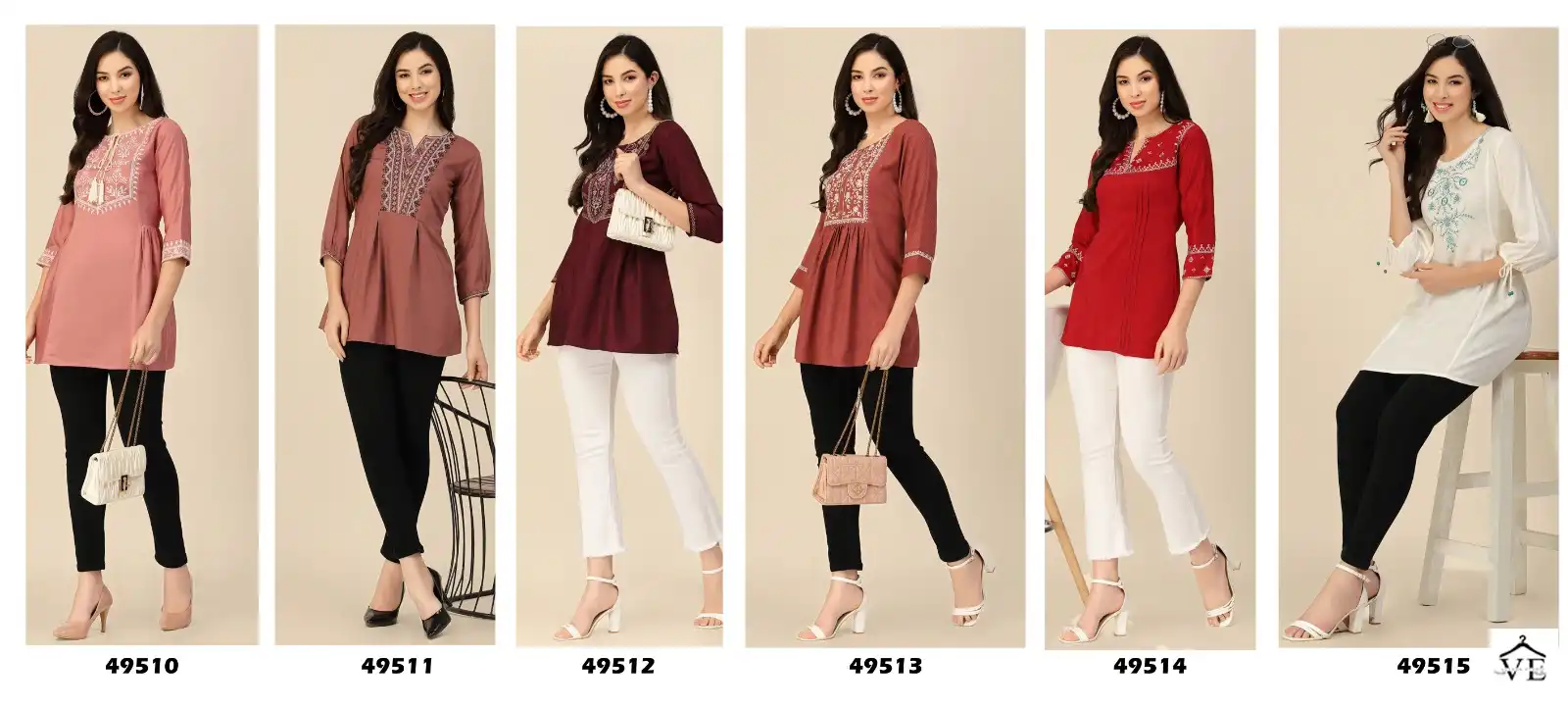 Mahotsav Zeny Vol 07 Poly Rayon Wholesale Kurtis Catalog — Wholesale Kurtis, MPA wholesale from Surat — view 7