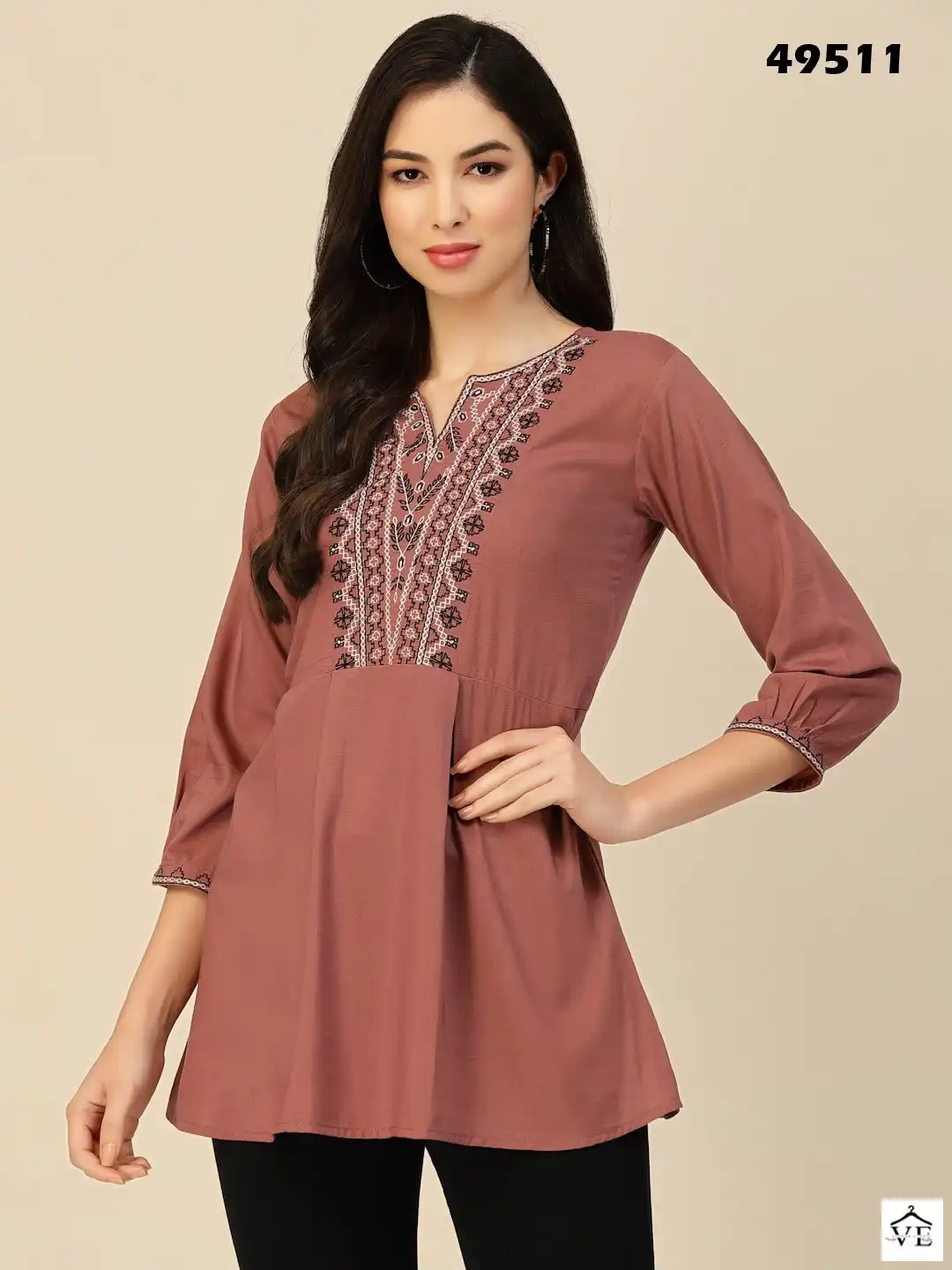 Mahotsav Zeny Vol 07 Poly Rayon Wholesale Kurtis Catalog — Wholesale Kurtis, MPA wholesale from Surat - Gallery Image 2