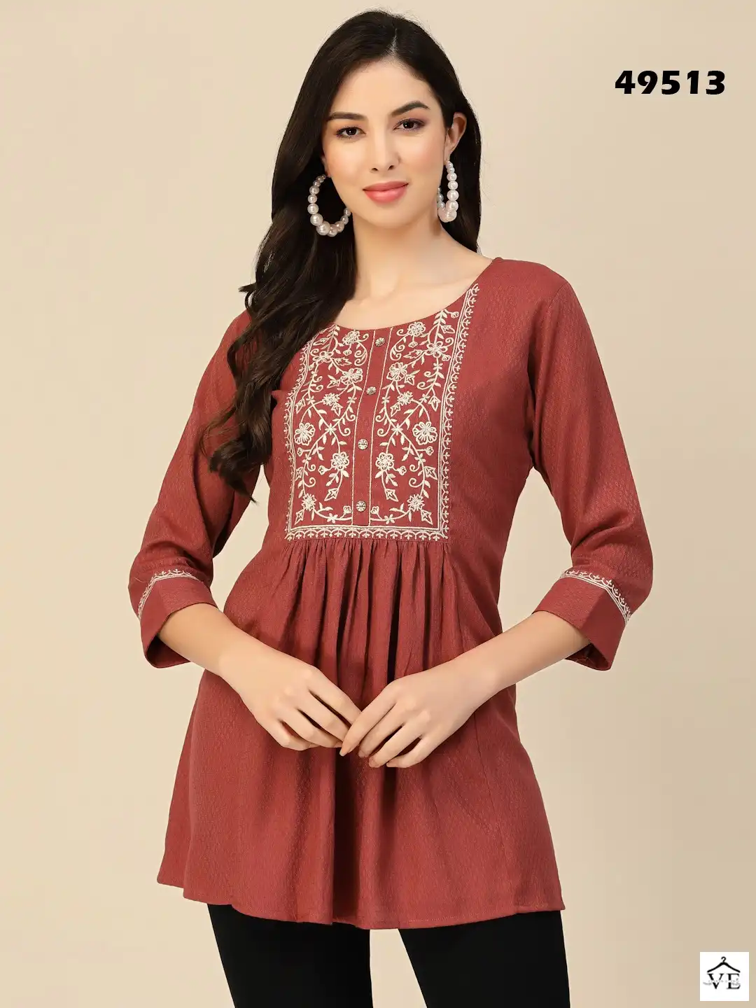 Mahotsav Zeny Vol 07 Poly Rayon Wholesale Kurtis Catalog — Wholesale Kurtis, MPA wholesale from Surat - Gallery Image 4