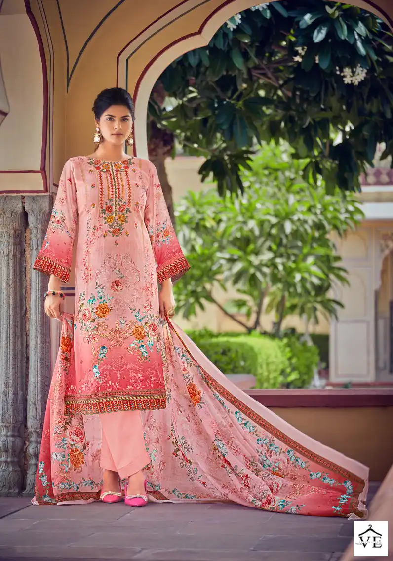 Belliza Zulika 100% Pure Jam Cotton Wholesale Salwar Suit Catalog — Wholesale Salwar Suits, Belliza Designer wholesale from Surat - Gallery Image 5