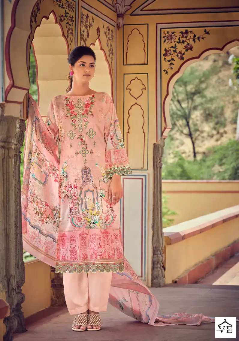 Belliza Zulika 100% Pure Jam Cotton Wholesale Salwar Suit Catalog — Wholesale Salwar Suits, Belliza Designer wholesale from Surat - Gallery Image 6