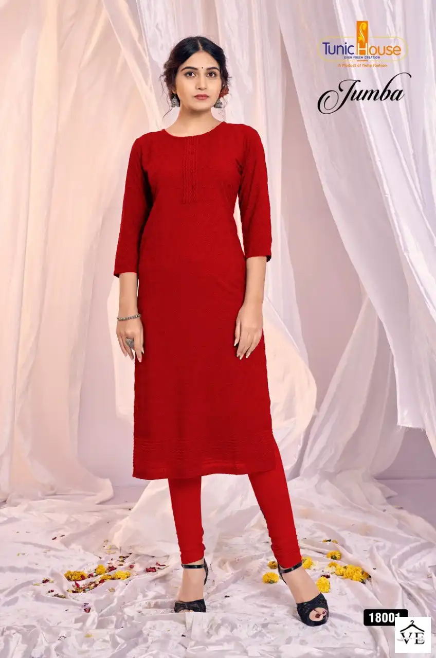 Tunic House Zumba Viscose Rayon Wholesale Kurti Catalog — Wholesale Kurtis, MPA wholesale from Surat - Gallery Image 10