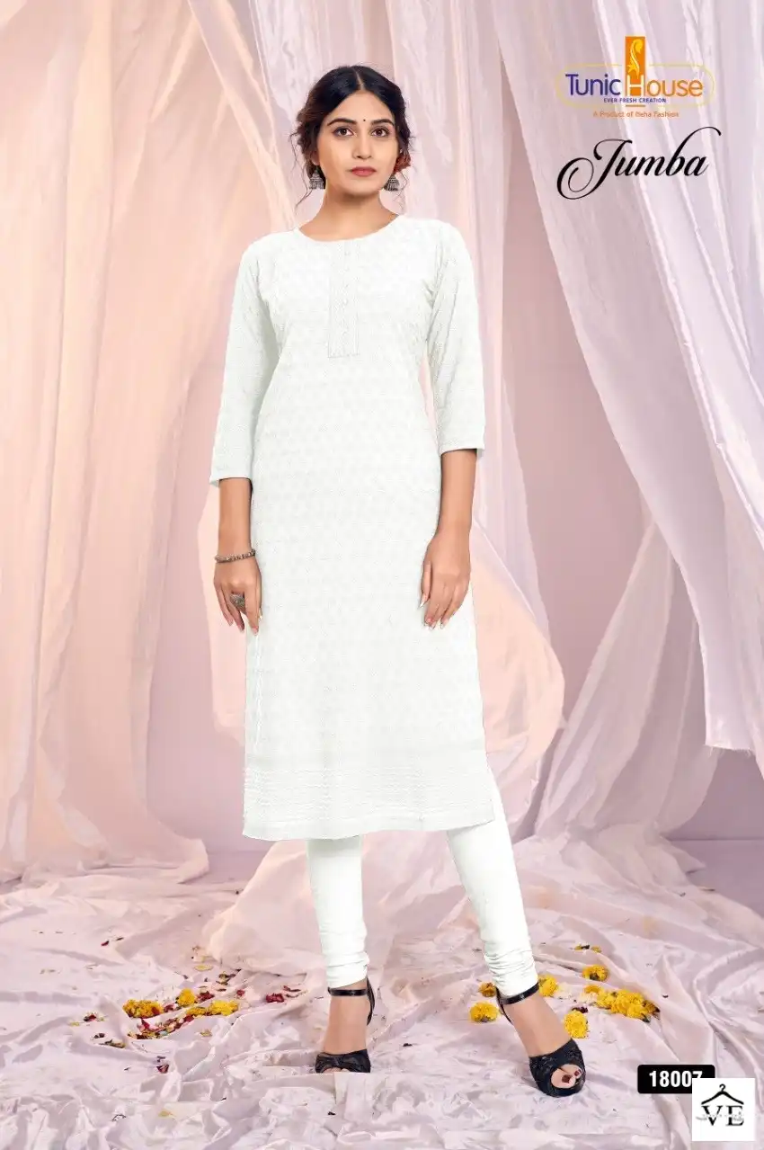 Tunic House Zumba Viscose Rayon Wholesale Kurti Catalog — Wholesale Kurtis, MPA wholesale from Surat - Gallery Image 6