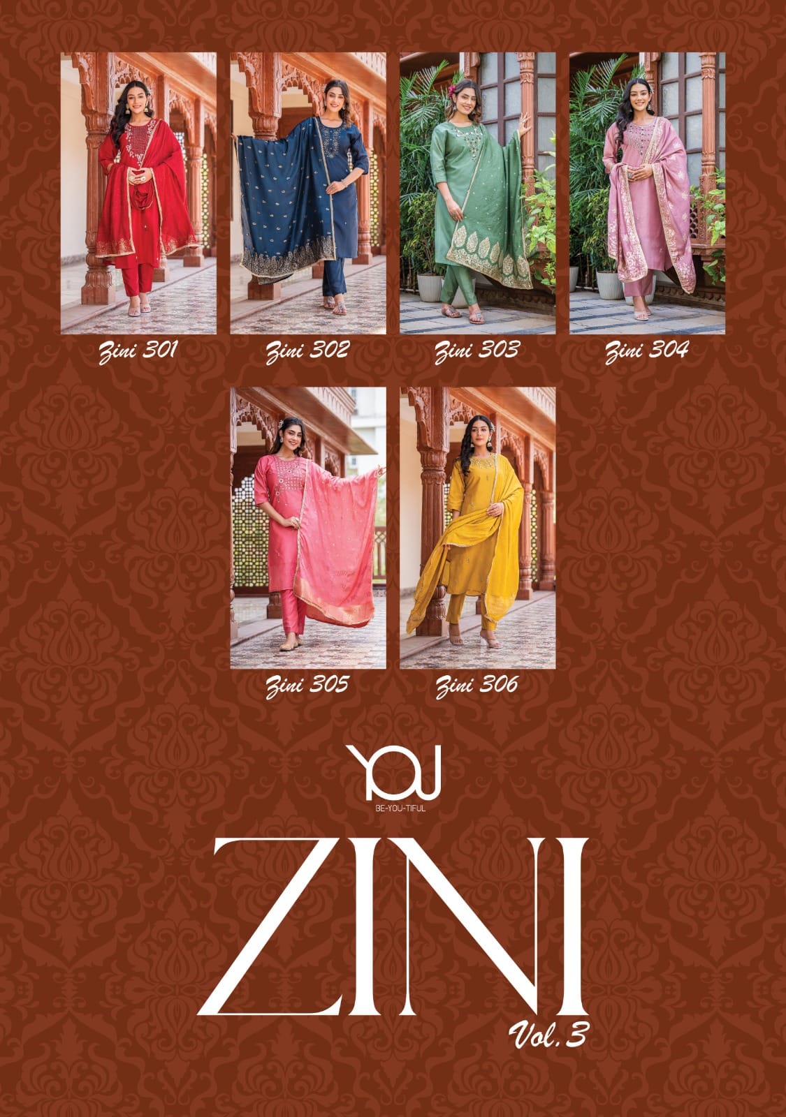 Wanna Zini Vol 3 Soft Silk Chanderi Wholesale Readymade Salwar Suit Catalog — Wholesale Salwar Suits, MPA wholesale from Surat — view 7