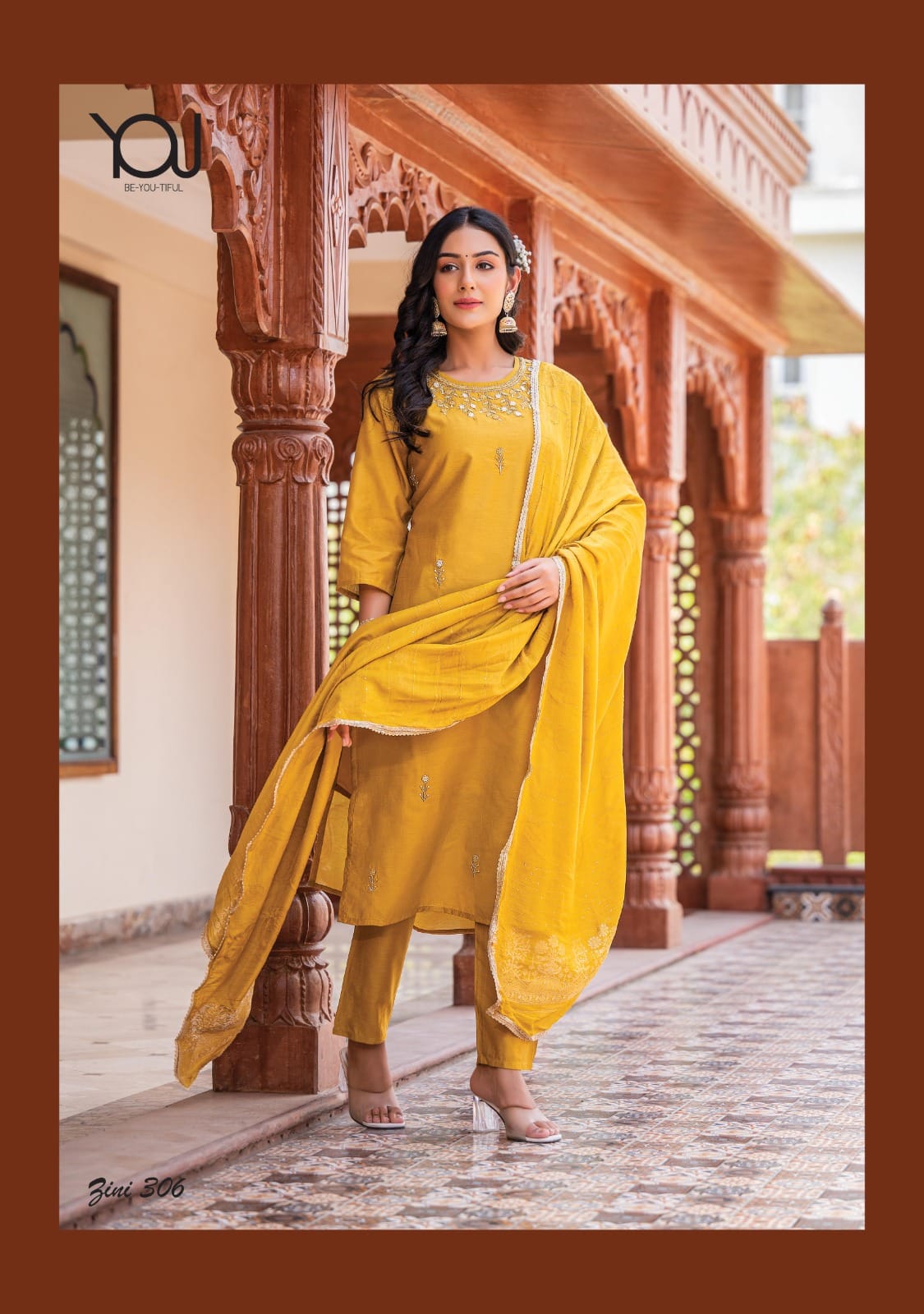 Wanna Zini Vol 3 Soft Silk Chanderi Wholesale Readymade Salwar Suit Catalog — Wholesale Salwar Suits, MPA wholesale from Surat - Gallery Image 4