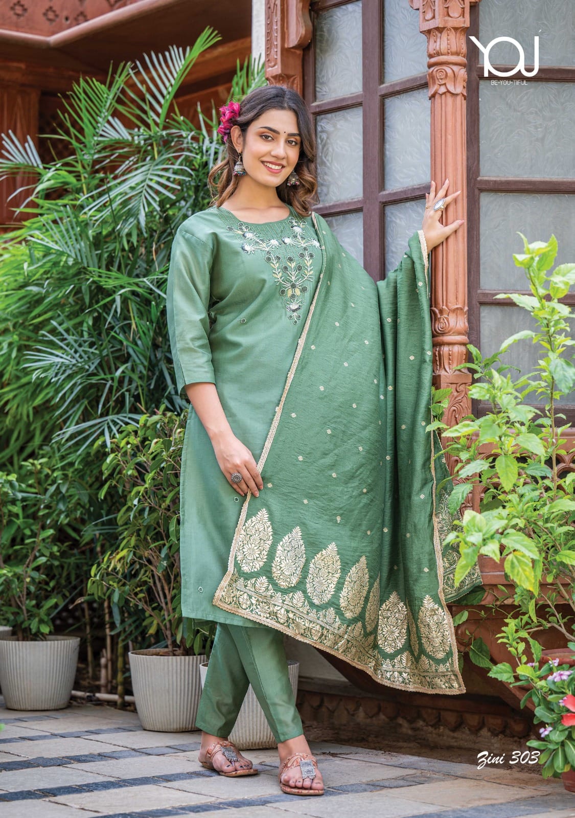 Wanna Zini Vol 3 Soft Silk Chanderi Wholesale Readymade Salwar Suit Catalog — Wholesale Salwar Suits, MPA wholesale from Surat - Gallery Image 5