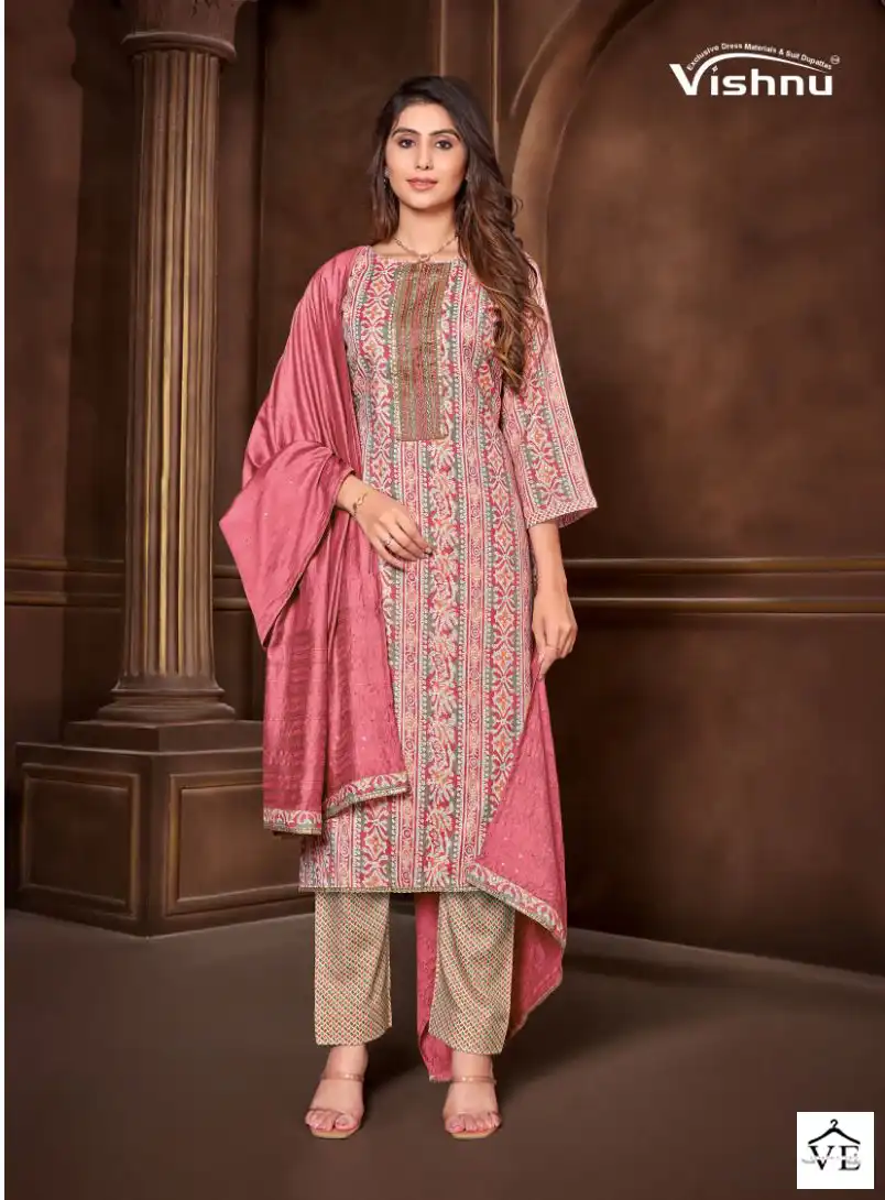 Vishnu Impex Fitoor Vol 2 Capsul Foil Print Wholesale Salwar Suit Catalog — Wholesale Salwar Suits, MPA wholesale from Surat - Gallery Image 7