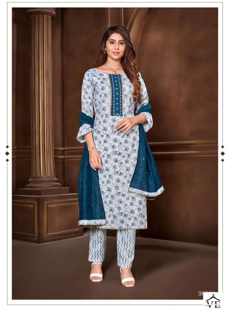 Vishnu Impex Fitoor Vol 2 Capsul Foil Print Wholesale Salwar Suit Catalog — Wholesale Salwar Suits, MPA wholesale from Surat - Gallery Image 8